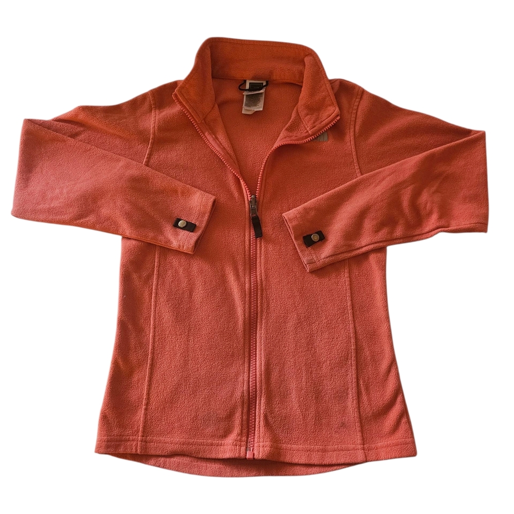 The North Face Coral Girl's Fleece Jacket | Cozy & Warm Seasonal Size: 14/16 (L)